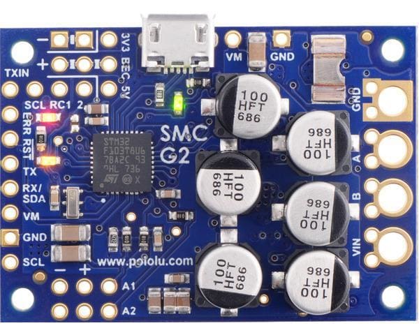 High-Power Simple Motor Controller G2 24V19 - Motion Controllers