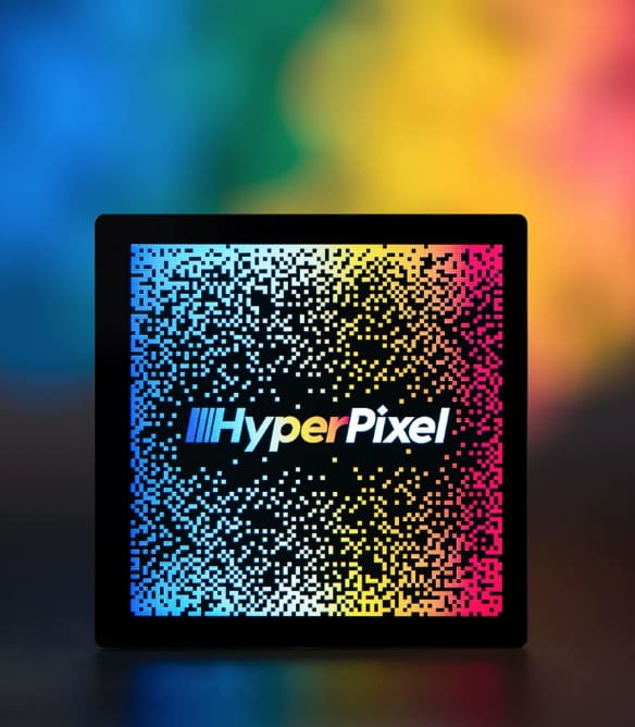 HyperPixel 4.0 Square Touch - Hi-Res Display for Raspberry Pi - LED Displays