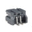JST Right-Angle Connector - SMD 2-Pin (Black) - Component