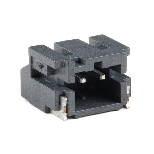 JST Right-Angle Connector - SMD 2-Pin (Black) - Component