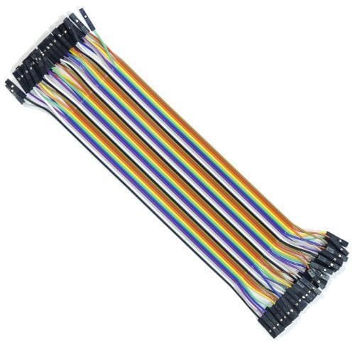 Jumper Wire Ribbon Cable - Female To Female - Cables And Adapters