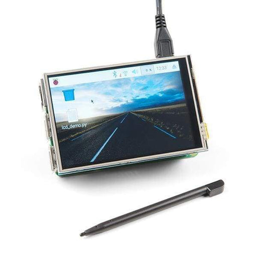 Lcd Touchscreen Hat For Raspberry Pi - Tft 3.5In. (480X320) - Lcd Displays
