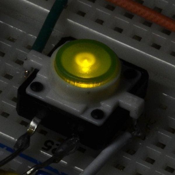 Led Tactile Button - Green (Com-10440) - Leds