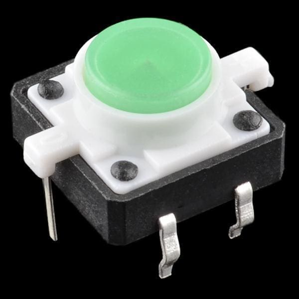 Led Tactile Button - Green (Com-10440) - Leds