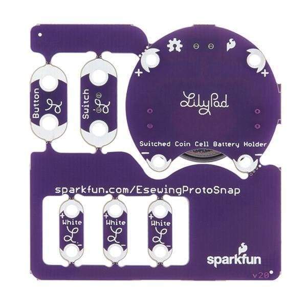 Lilypad E-Sewing Protosnap Kit (Kit-14528) - Kits