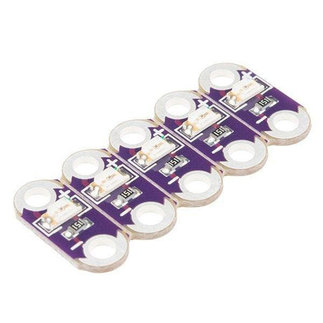 Lilypad Led Red (5Pcs) (Dev-14013) - Lilypad