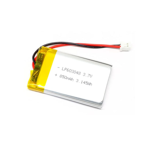 Lithium Ion Polymer Battery - 850mAh - Batteries