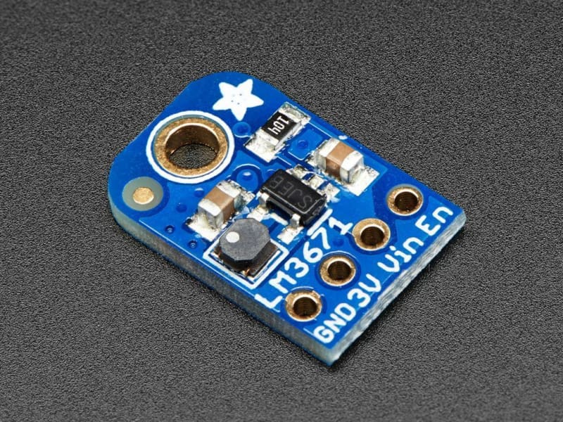 Lm3671 3.3V Buck Converter Breakout (Id: 2745) - Active Components