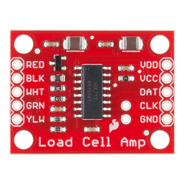 Load Cell Amplifier - HX711 (SEN-13879) - Temperature and Pressure
