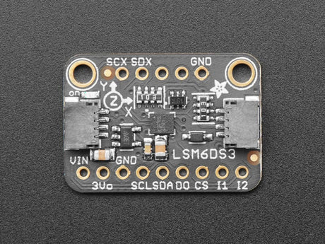 LSM6DS3TR-C 6-DoF Accel + Gyro IMU - STEMMA QT / Qwiic - Component