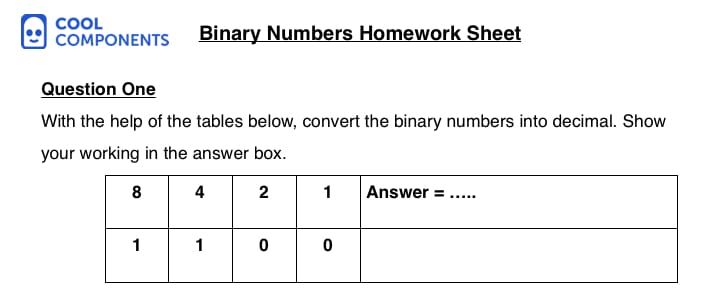 Makey Makey Binary Lesson - Education