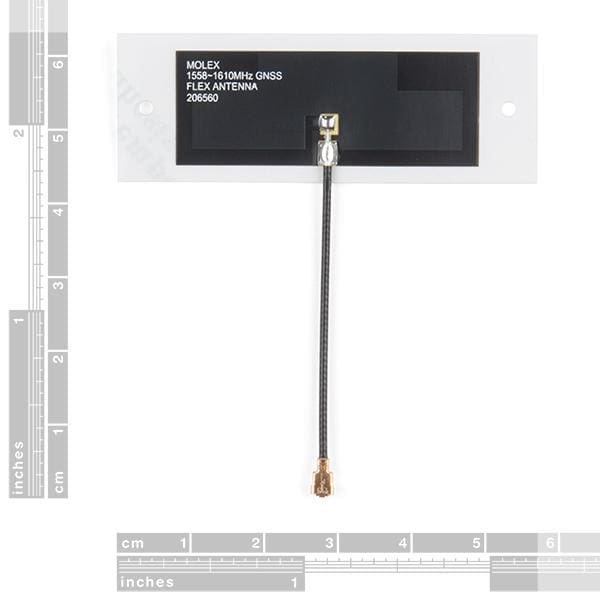 Molex Flexible GNSS Antenna - U.FL (Adhesive) (GPS-15246) - GPS