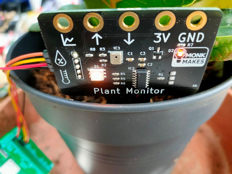 Monk Makes Plant Monitor - Component