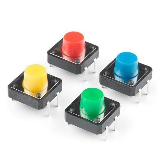 Multicolour Buttons - 4-Pack (Prt-14460) - Buttons