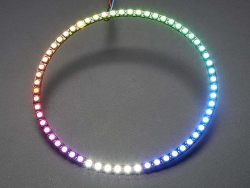 Neopixel 1/4 60 Ring - 5050 Rgbw Led W/ Integrated Drivers - Cool White (Id: 2875) - Leds