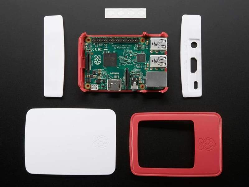 Official Case for Raspberry Pi 2 and Model B+ by Pi Foundation - Boxes