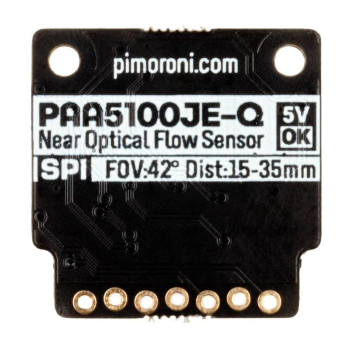 PAA5100JE Near Optical Flow SPI Breakout - Raspberry Pi