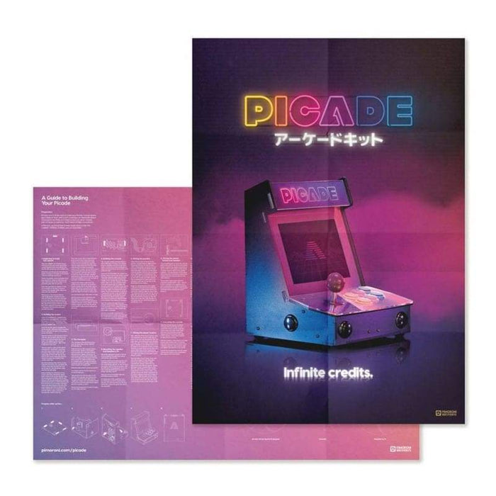 Picade - Raspberry Pi Desktop Retro Arcade Machine - Kits