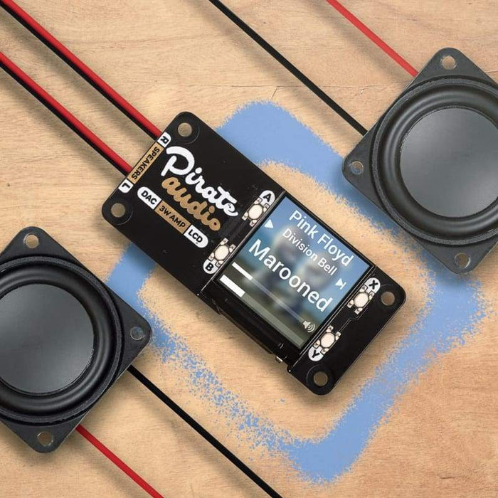 Pirate Audio 3W Stereo Amp for Raspberry Pi - Audio