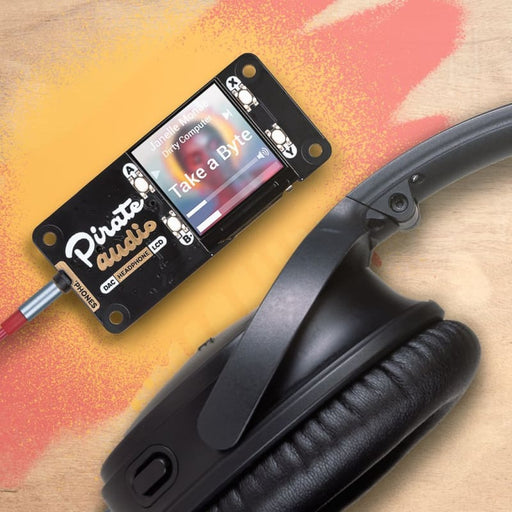 Pirate Audio Headphone Amp for Raspberry Pi - Sound