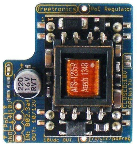 Power-Over-Ethernet Regulator 802.3Af - Shields