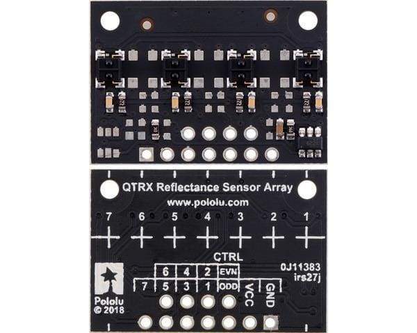 Qtrx-Md-04Rc Reflectance Sensor Array: 4-Channel 8Mm Pitch Rc Output Low Current - Sensor