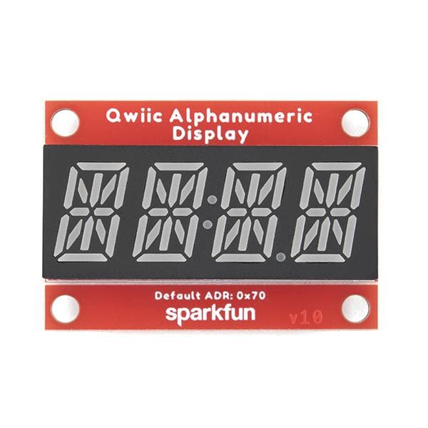 Qwiic Alphanumeric Display - Component
