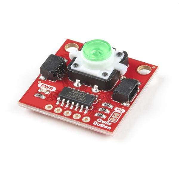 Qwiic Button - Green LED - Component