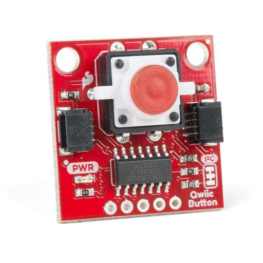 Qwiic Button - Red LED - Qwiic