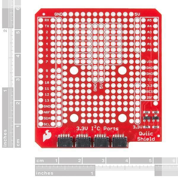 Qwiic Shield For Arduino (Dev-14352) - Shields