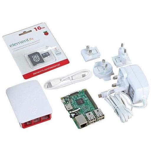 Raspberry Pi 3 Official Starter Kit - White - Raspberry Pi Kits