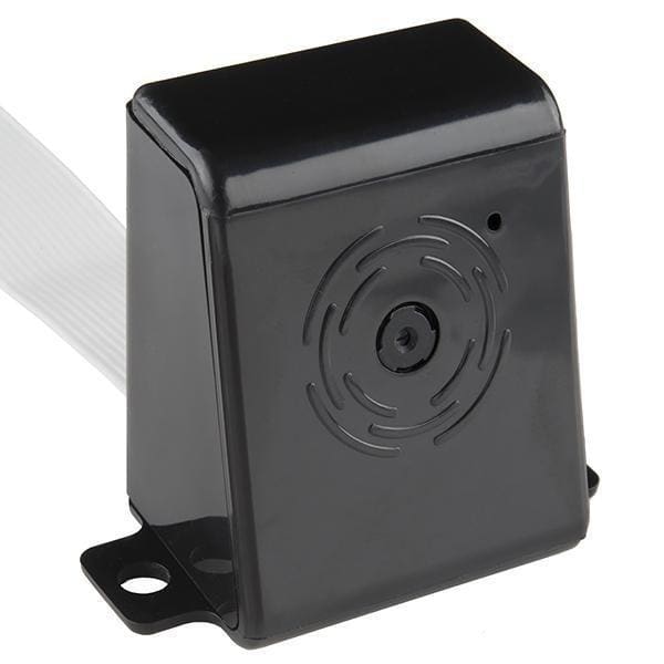 Raspberry Pi Camera Case - Black Plastic (Prt-12846) - Raspberry Pi Enclosures