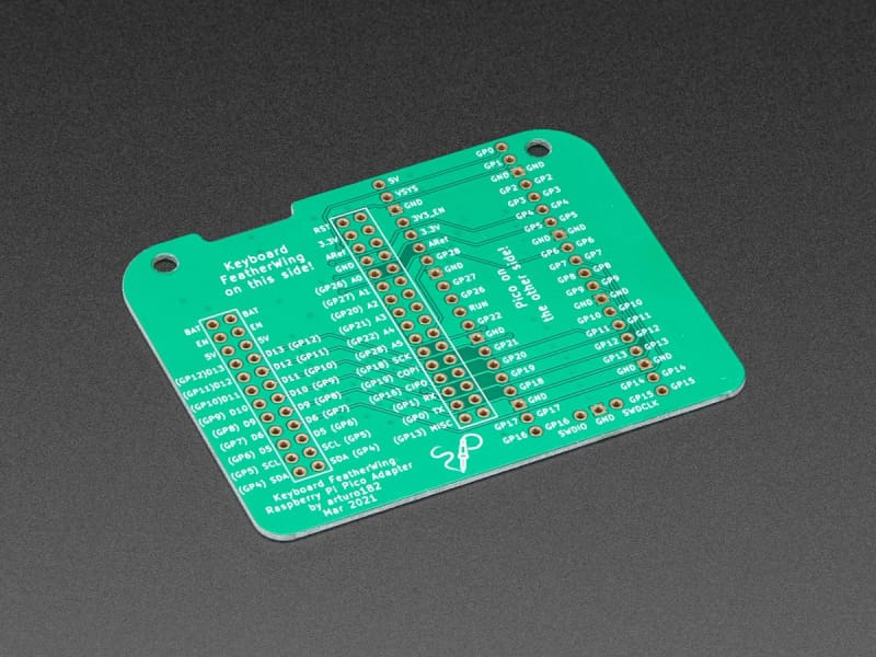 Raspberry Pi Pico Adapter PCB for Keyboard FeatherWing - Component