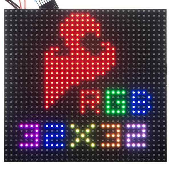 Rgb Led Panel - 32X32 (Com-12584) - Led Displays