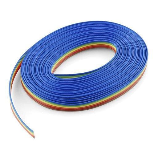 Ribbon Cable - 6 Wire (15Ft) - Cables And Adapters