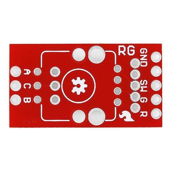 Rotary Encoder Breakout - Illuminated (Rg/rgb) (Bob-11722) - Breakout Boards