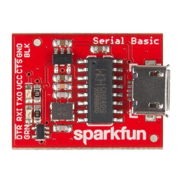 Serial Basic Breakout - Ch340G (Dev-14050) - Breakout Boards