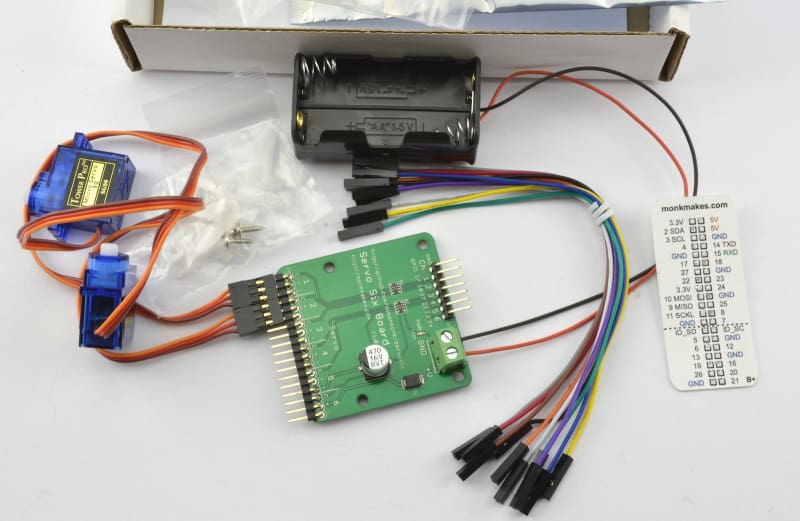 Servo Kit for Raspberry Pi - Breakout Boards