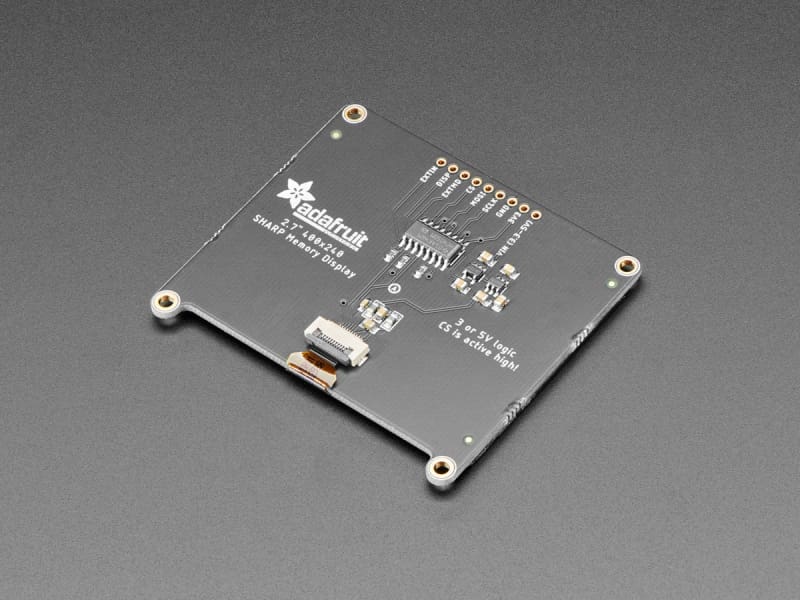 SHARP Memory Display Breakout - 2.7 400x240 Monochrome - Component