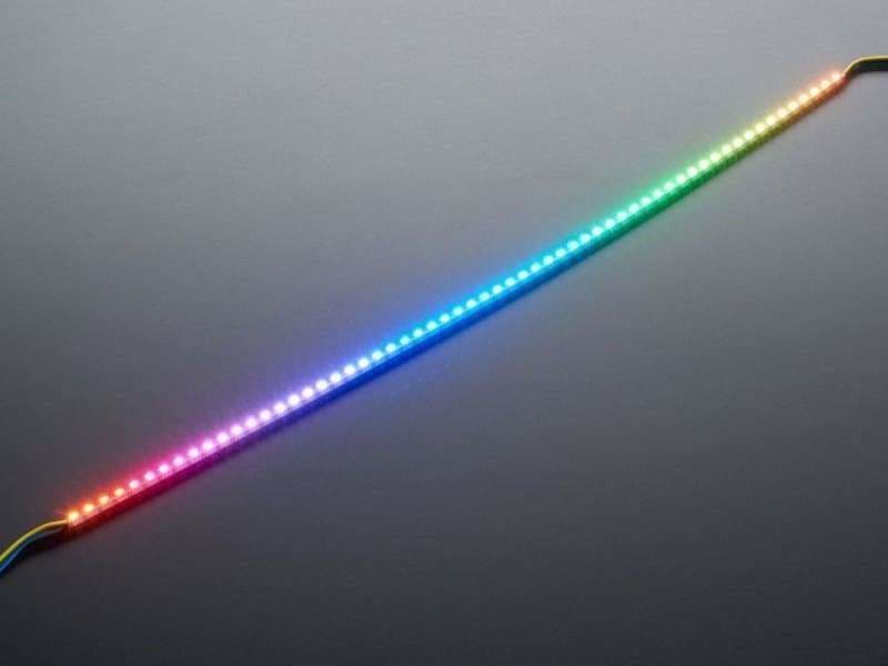 Side Light Neopixel Led Pcb Bar - 60 Leds - 120 Led/meter - 500Mm Long (Id: 3729) - Leds