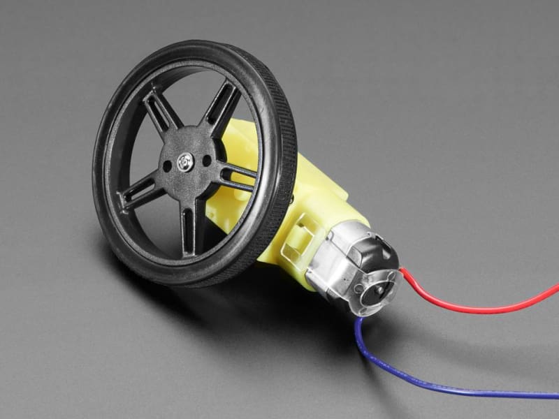Skinny Wheel for TT DC Gearbox Motors - Wheel