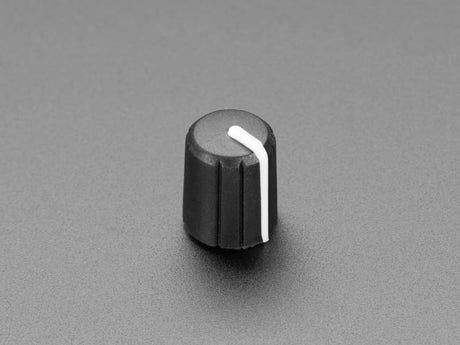 Slim Rubber Rotary Encoder Knob - 11.5mm x 14.5mm D-Shaft - Component