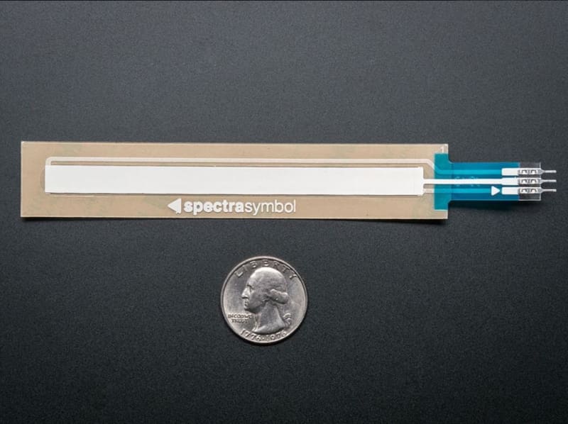 Softpot Membrane Potentiometer - 100Mm (Id: 178) - Passive Components