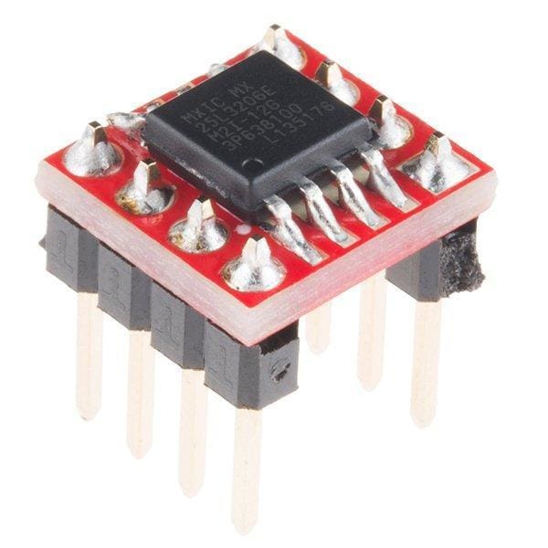 Soic To Dip Adapter - 8-Pin (Bob-13655) - Breakout Boards