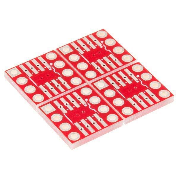 Soic To Dip Adapter - 8-Pin (Bob-13655) - Breakout Boards