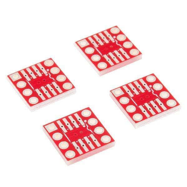 Soic To Dip Adapter - 8-Pin (Bob-13655) - Breakout Boards