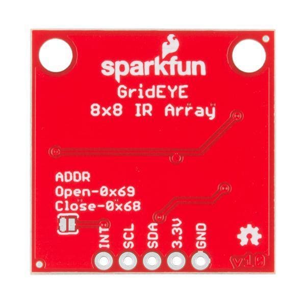 Sparkfun Grid-Eye Infrared Array Breakout - Amg8833 (Qwiic) (Sen-14607) - Temperature And Pressure