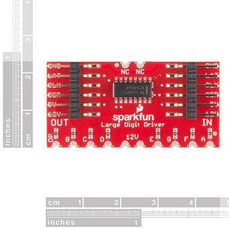 Sparkfun Large Digit Driver (Wig-13279) - Leds