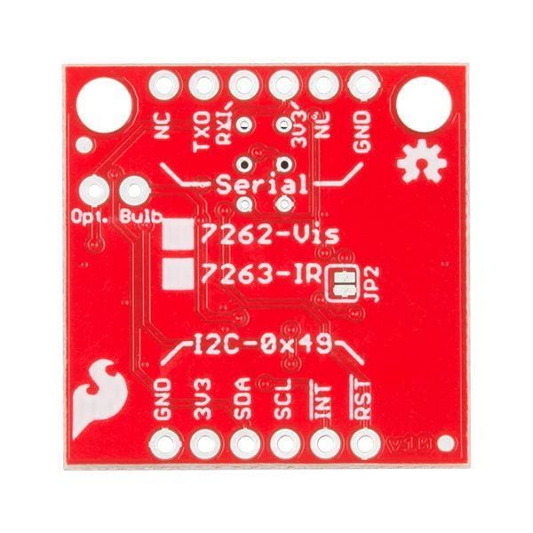 Spectral Sensor Breakout - As7262 Visible (Qwiic) (Sen-14347) - Visible Light