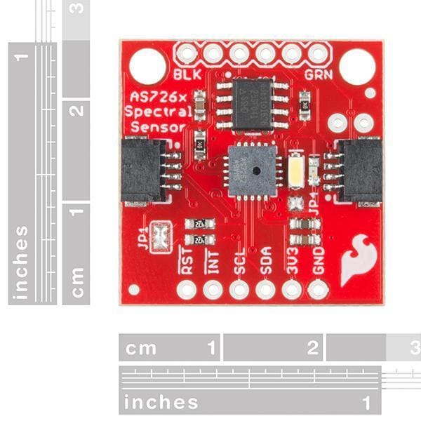 Spectral Sensor Breakout - As7263 Nir (Qwiic) (Sen-14351) - Visible Light